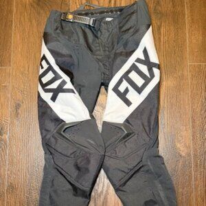 Fox Racing 180 Motocross Pants 10-26 Youth Black MX Dirt Bike Riding Gear